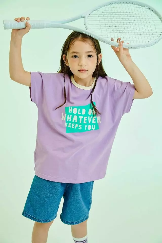Kokoyarn - Korean Children Fashion - #stylishchildhood - Hold On Short Sleeve Tee - 4