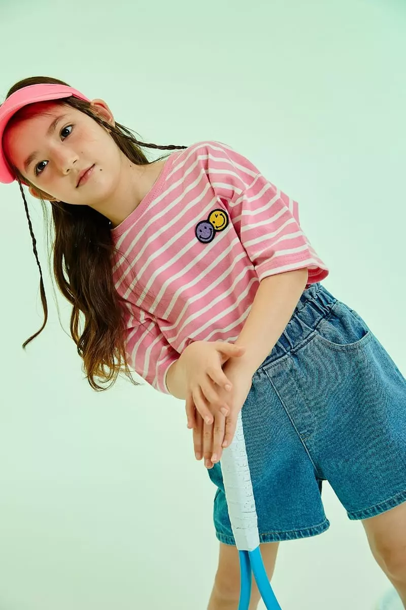 Kokoyarn - Korean Children Fashion - #childrensboutique - Smile Stripes Tee - 11