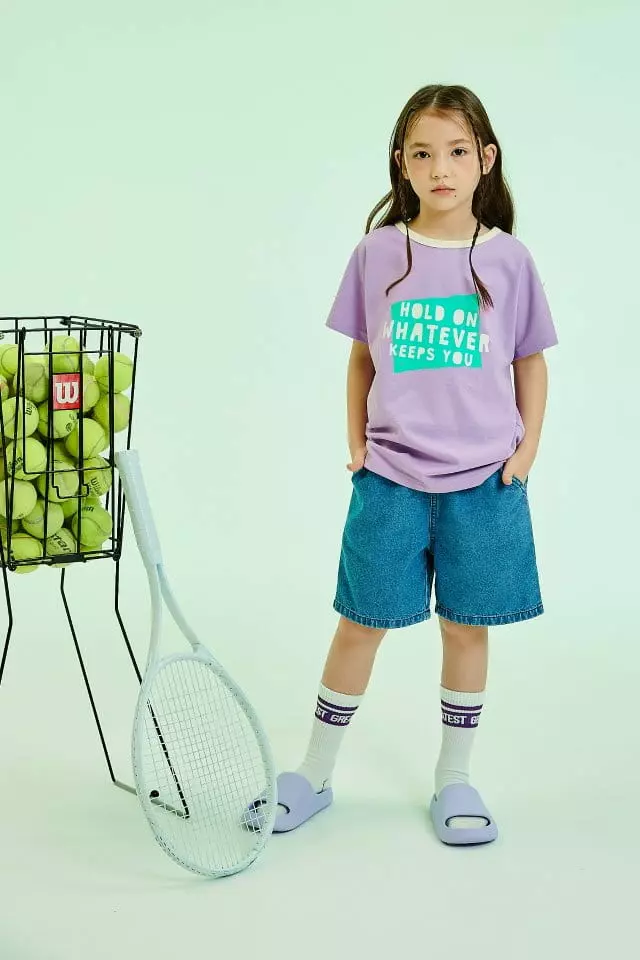 Kokoyarn - Korean Children Fashion - #childrensboutique - Hold On Short Sleeve Tee - 5