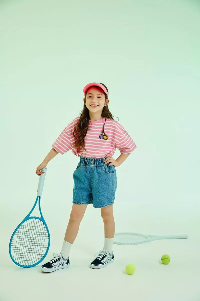 Kokoyarn - Korean Children Fashion - #designkidswear - Smile Stripes Tee - 12