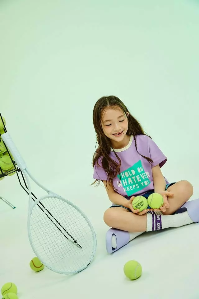 Kokoyarn - Korean Children Fashion - #discoveringself - Hold On Short Sleeve Tee - 7
