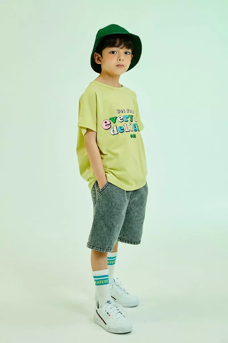 Kokoyarn - Korean Children Fashion - #fashionkids - Denim Basic Shorts - 6