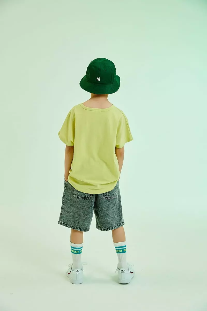 Kokoyarn - Korean Children Fashion - #kidsshorts - Denim Basic Shorts - 7