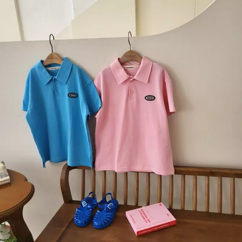 Kokoyarn - Korean Children Fashion - #kidsshorts - PK Collar Tee