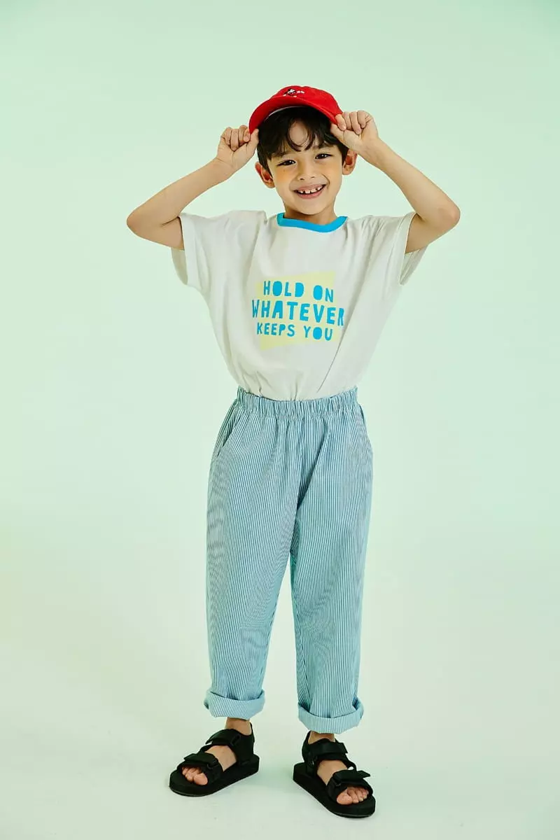 Kokoyarn - Korean Children Fashion - #kidsstore - Stripes Baggy Pants - 12