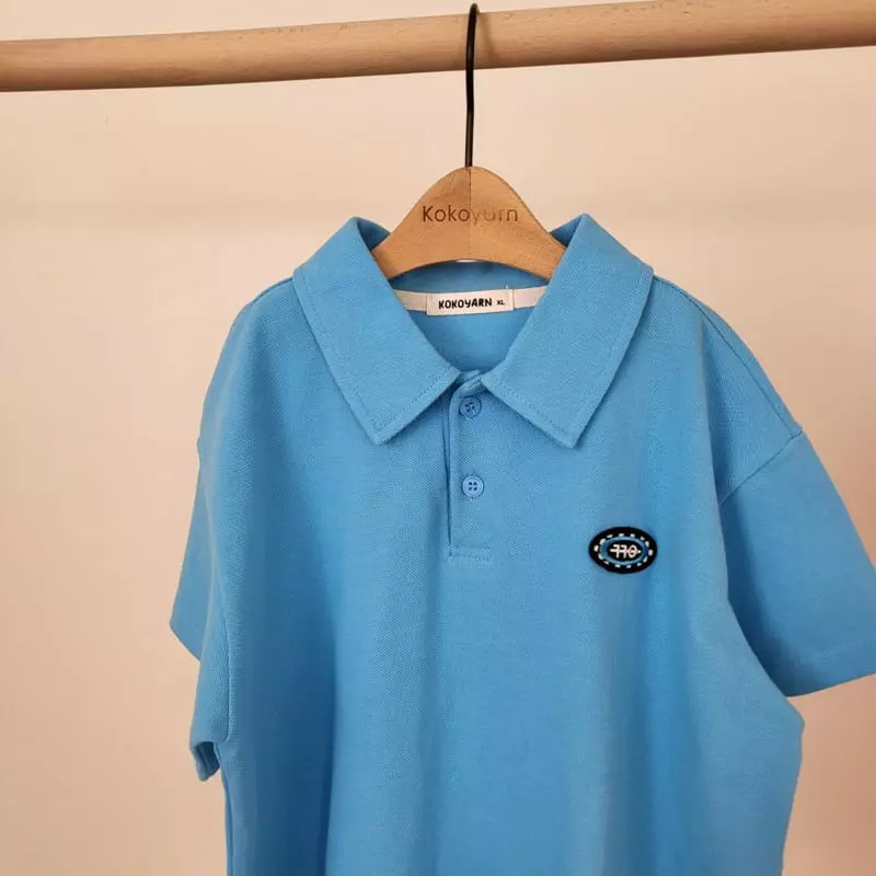 Kokoyarn - Korean Children Fashion - #kidzfashiontrend - PK Collar Tee - 3