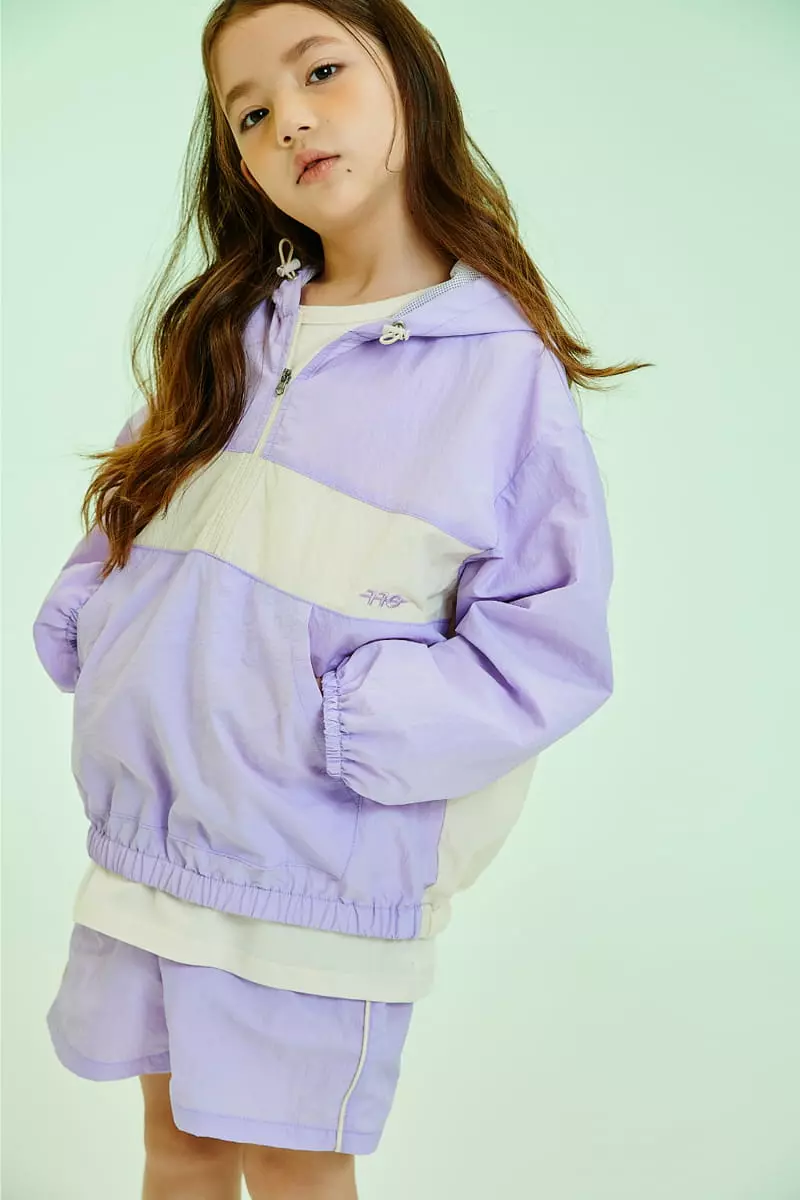 Kokoyarn - Korean Children Fashion - #magicofchildhood - Anorak Hoody Top Bottom Set - 7