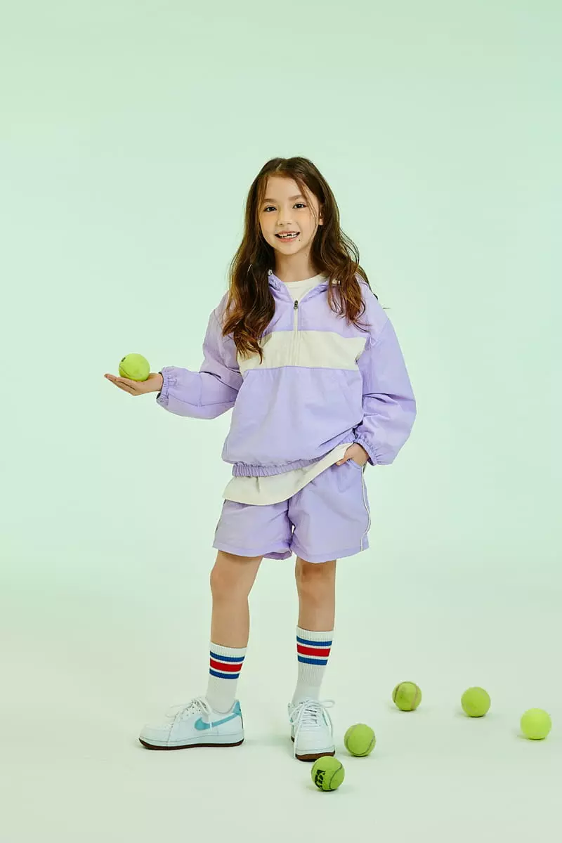 Kokoyarn - Korean Children Fashion - #minifashionista - Anorak Hoody Top Bottom Set - 8