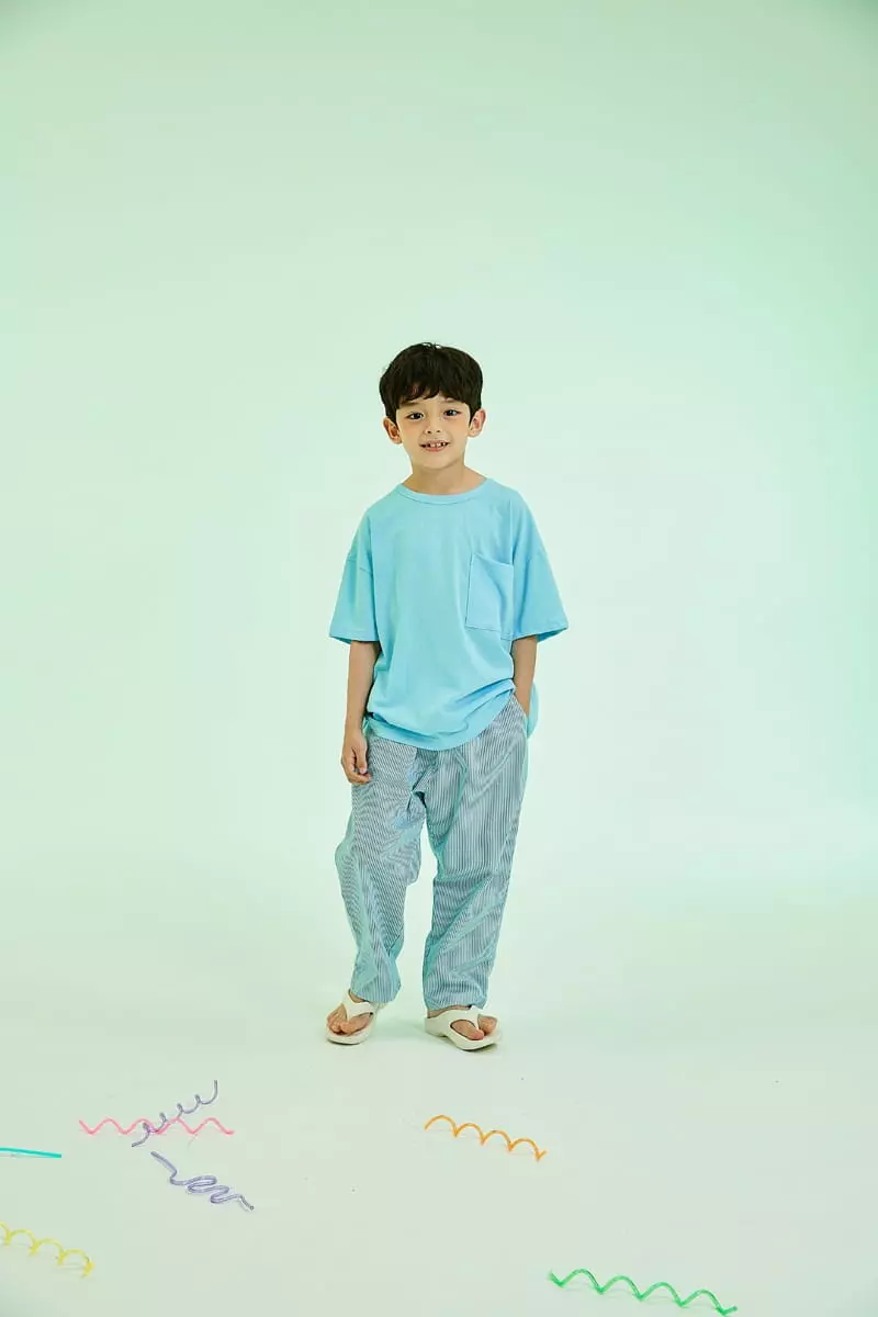 Kokoyarn - Korean Children Fashion - #minifashionista - Stripes Baggy Pants - 4