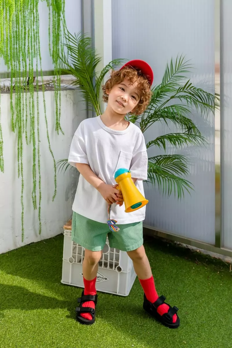 Kokoyarn - Korean Children Fashion - #prettylittlegirls - Check Stripes Shorts - 3