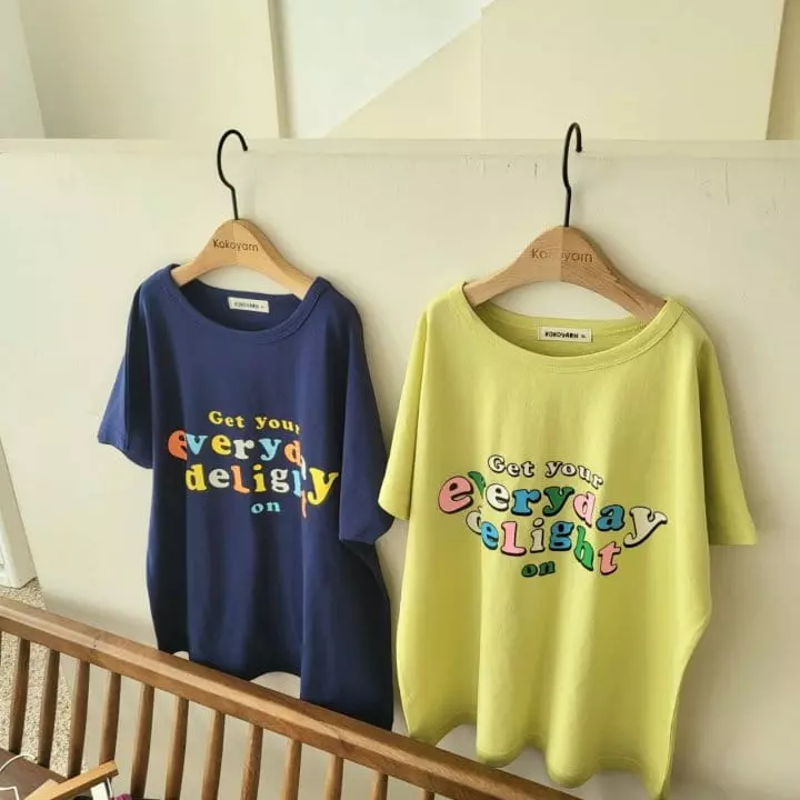 Kokoyarn - Korean Children Fashion - #prettylittlegirls - Delight Short Sleeves Tee