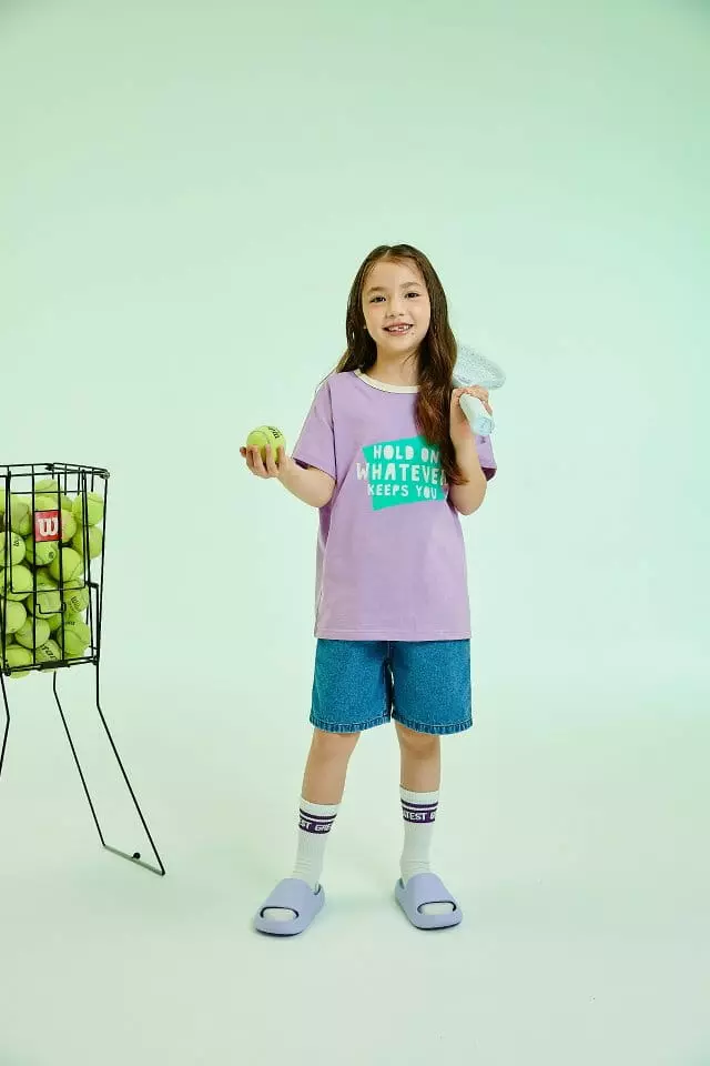 Kokoyarn - Korean Children Fashion - #stylishchildhood - Hold On Short Sleeve Tee - 3