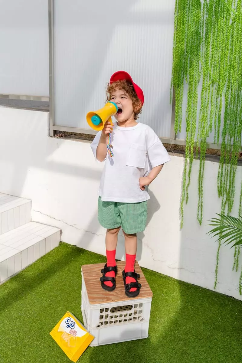 Kokoyarn - Korean Children Fashion - #prettylittlegirls - Check Stripes Shorts - 4