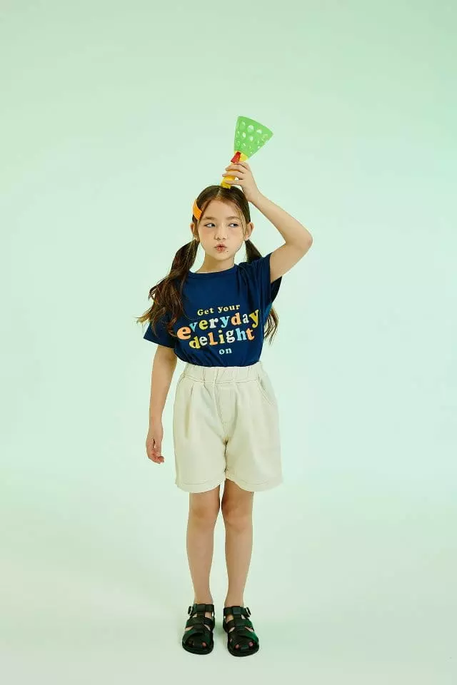 Kokoyarn - Korean Children Fashion - #toddlerclothing - Delight Short Sleeves Tee - 3