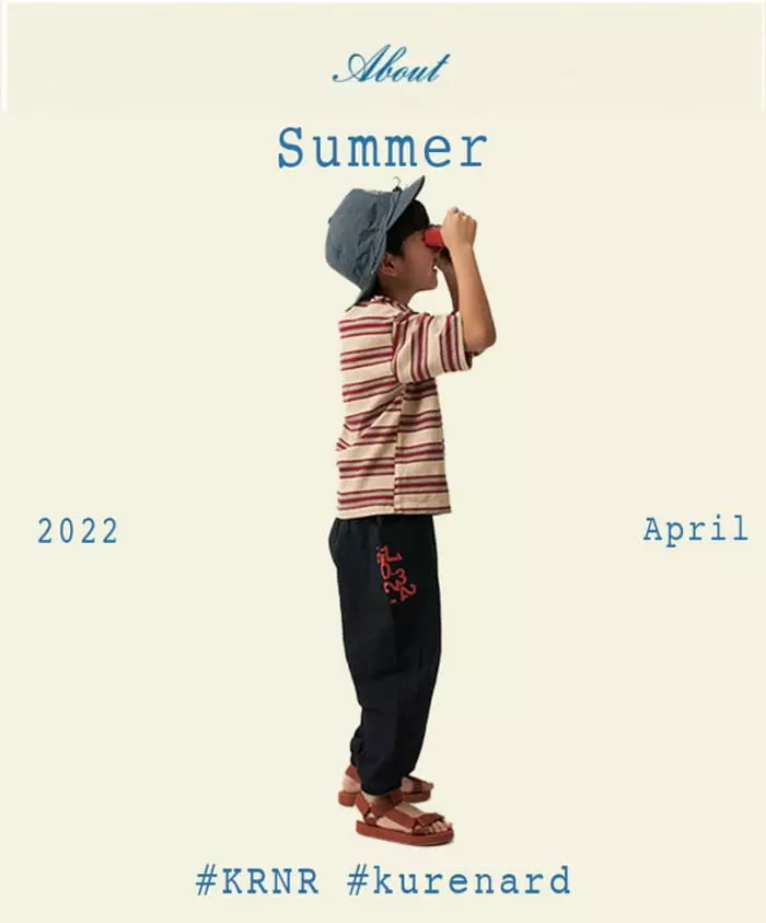 Kurenard - Korean Children Fashion - #childofig - Tie D Stripes Tee - 7
