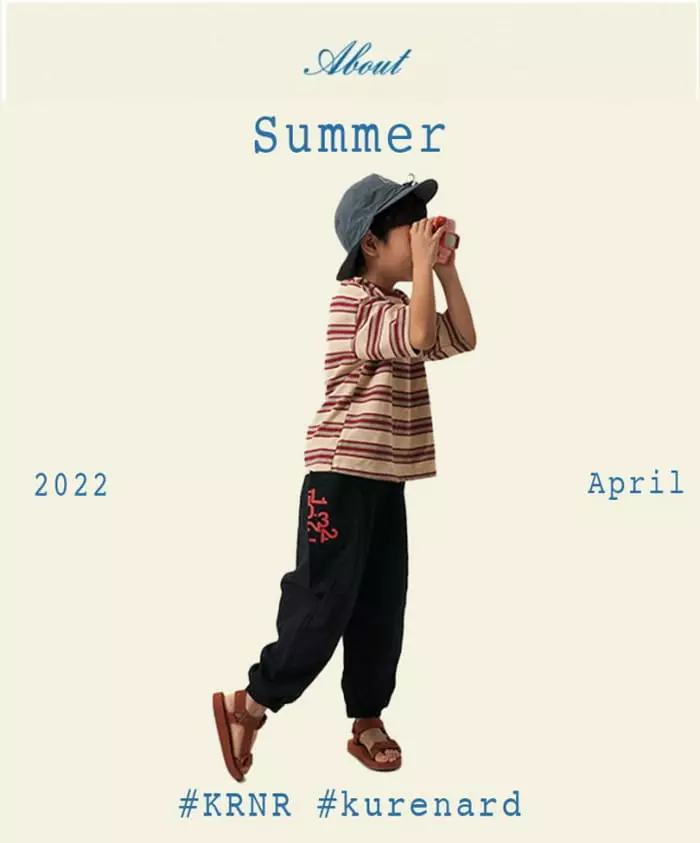 Kurenard - Korean Children Fashion - #childrensboutique - Tie D Stripes Tee - 9