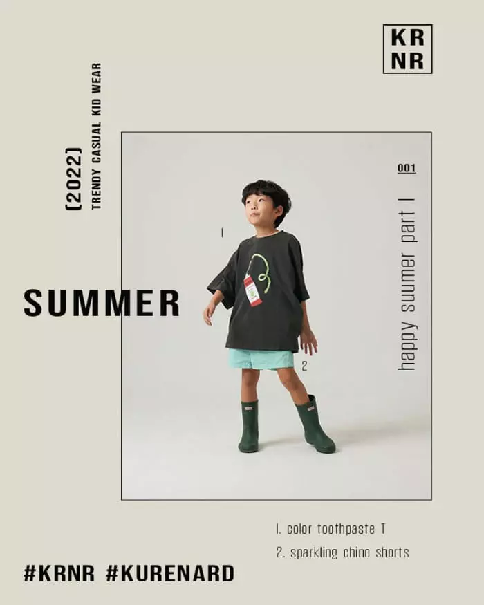 Kurenard - Korean Children Fashion - #fashionkids - Toothpaste Tee - 2