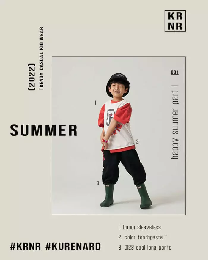 Kurenard - Korean Children Fashion - #magicofchildhood - Bom Sleeveless - 3
