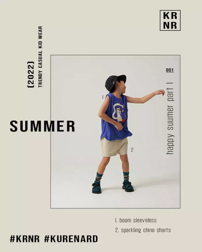 Kurenard - Korean Children Fashion - #prettylittlegirls - Bom Sleeveless - 5