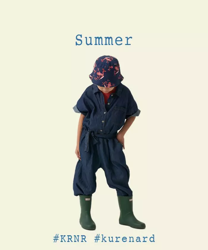 Kurenard - Korean Children Fashion - #stylishchildhood - Hazi Denim Jumpsuit - 8