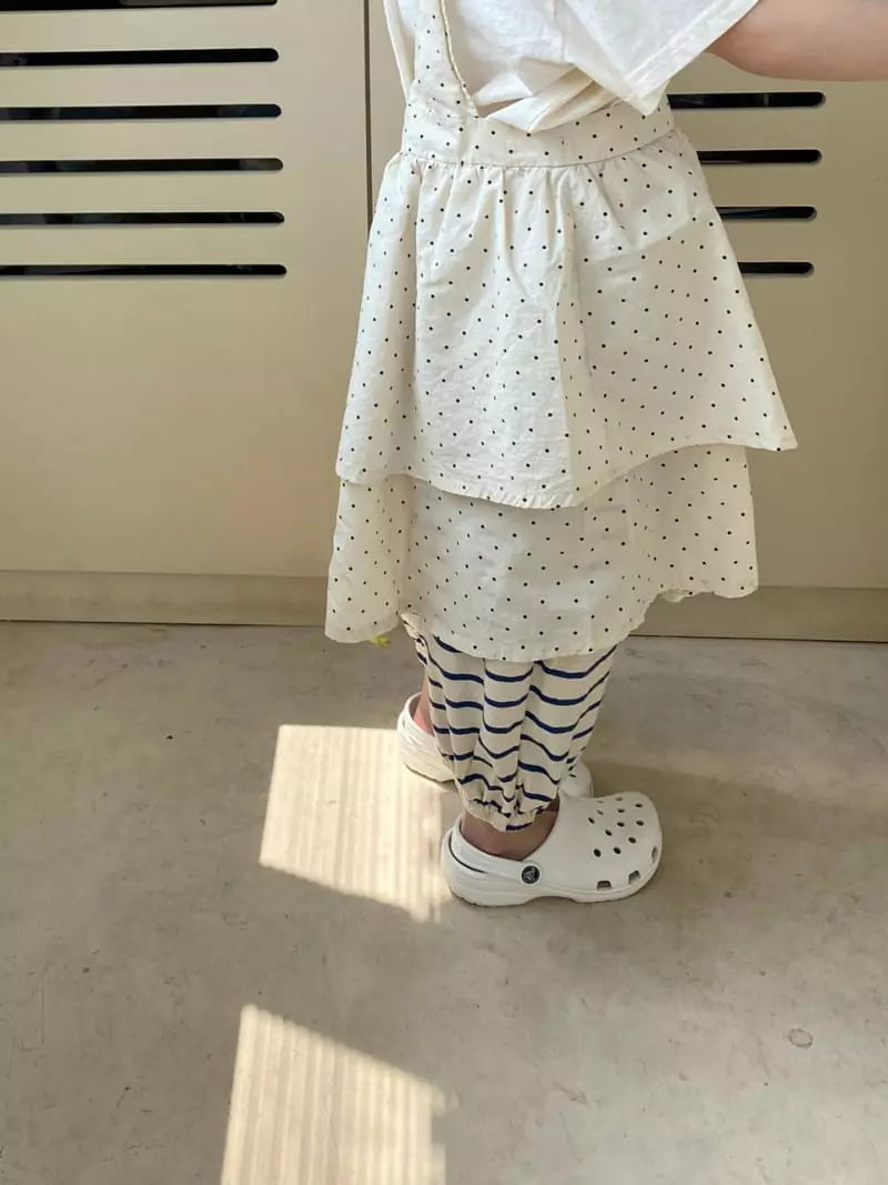 La Chouchou - Korean Children Fashion - #childofig - Cancan Dungarees Skirt - 7