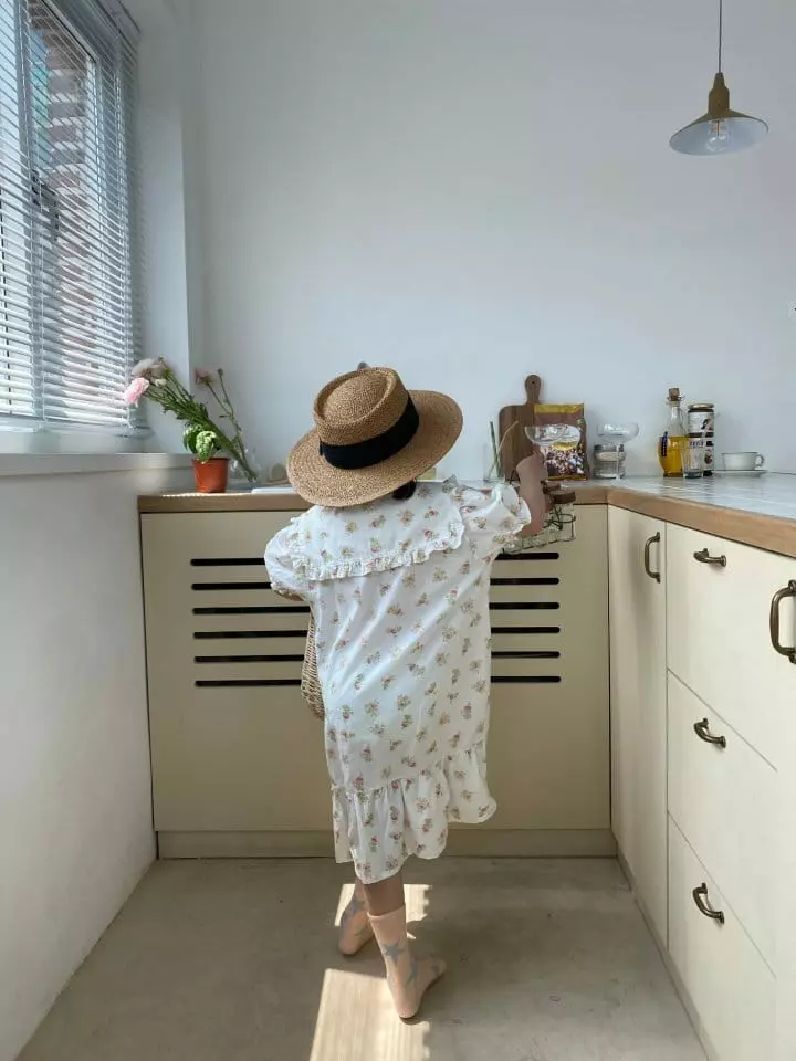 La Chouchou - Korean Children Fashion - #childofig - Frill Sailor One-piece - 2