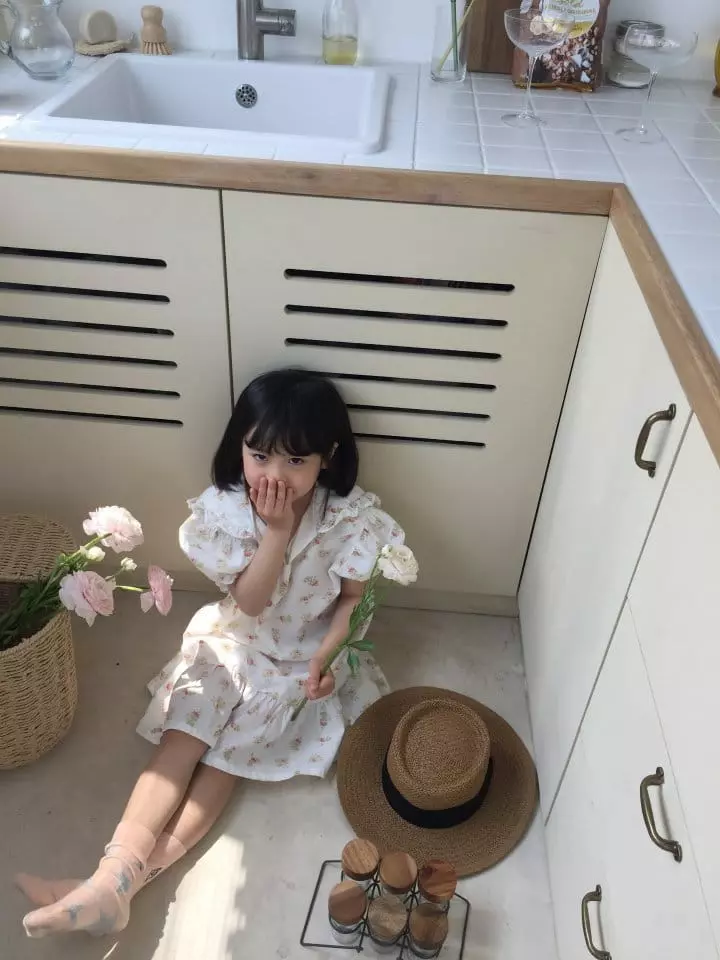 La Chouchou - Korean Children Fashion - #childofig - Frill Sailor One-piece - 3