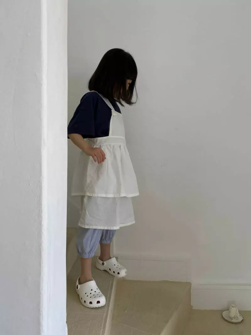 La Chouchou - Korean Children Fashion - #fashionkids - Cancan Dungarees Skirt - 11