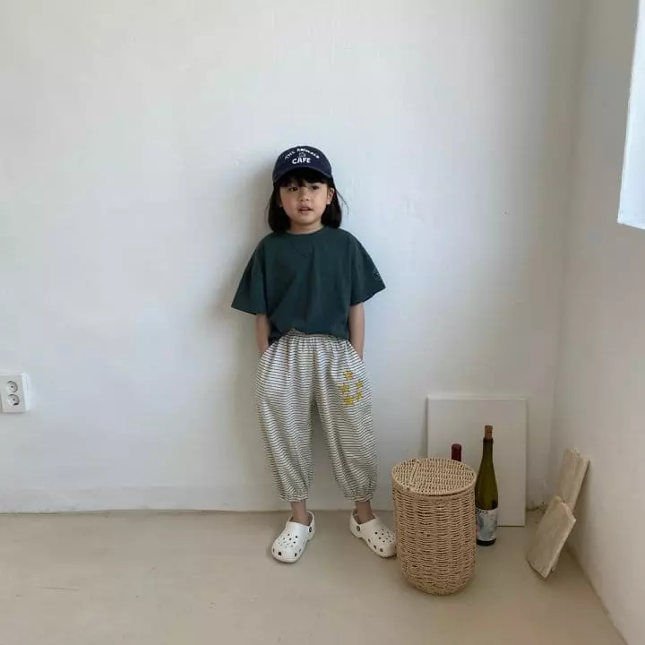 La Chouchou - Korean Children Fashion - #kidsstore - Star Stripes Pants - 3