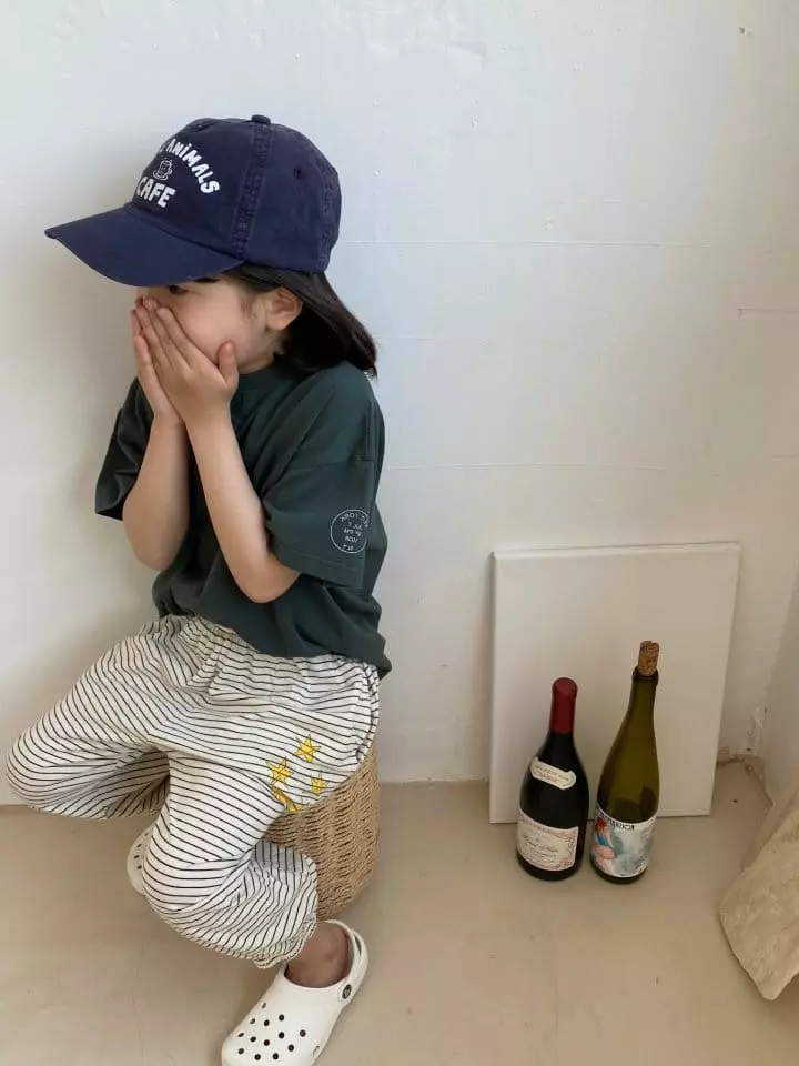 La Chouchou - Korean Children Fashion - #kidsstore - Star Stripes Pants - 4