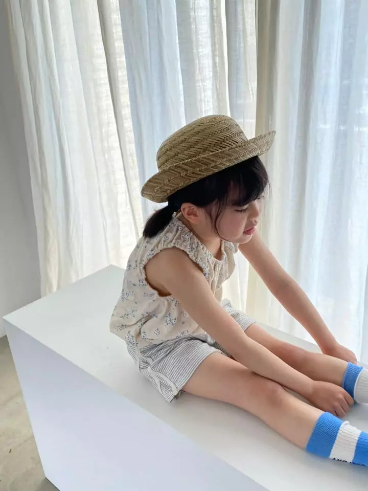 La Chouchou - Korean Children Fashion - #kidzfashiontrend - Rubber Stripes Tee - 8