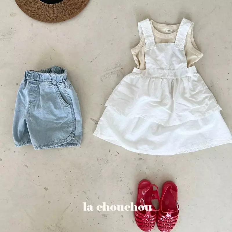 La Chouchou - Korean Children Fashion - #magicofchildhood - Cancan Dungarees Skirt
