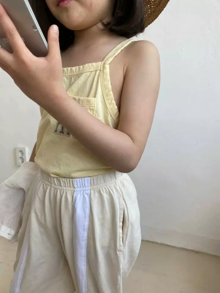 La Chouchou - Korean Children Fashion - #minifashionista - Pocket String Sleeveless - 9