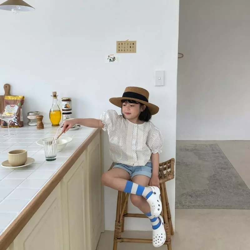 La Chouchou - Korean Children Fashion - #prettylittlegirls - Merry Blouse - 2