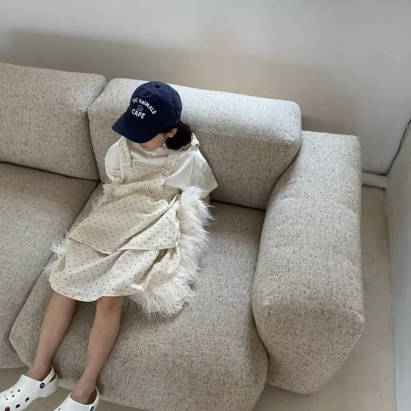 La Chouchou - Korean Children Fashion - #stylishchildhood - Cancan Dungarees Skirt - 6