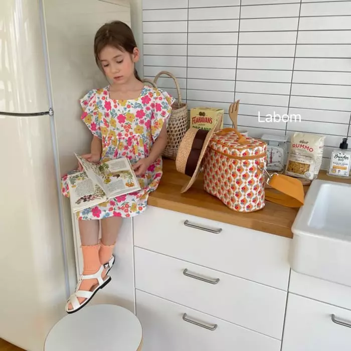 Labom - Korean Children Fashion - #Kfashion4kids - Lala Frill One-piece - 12