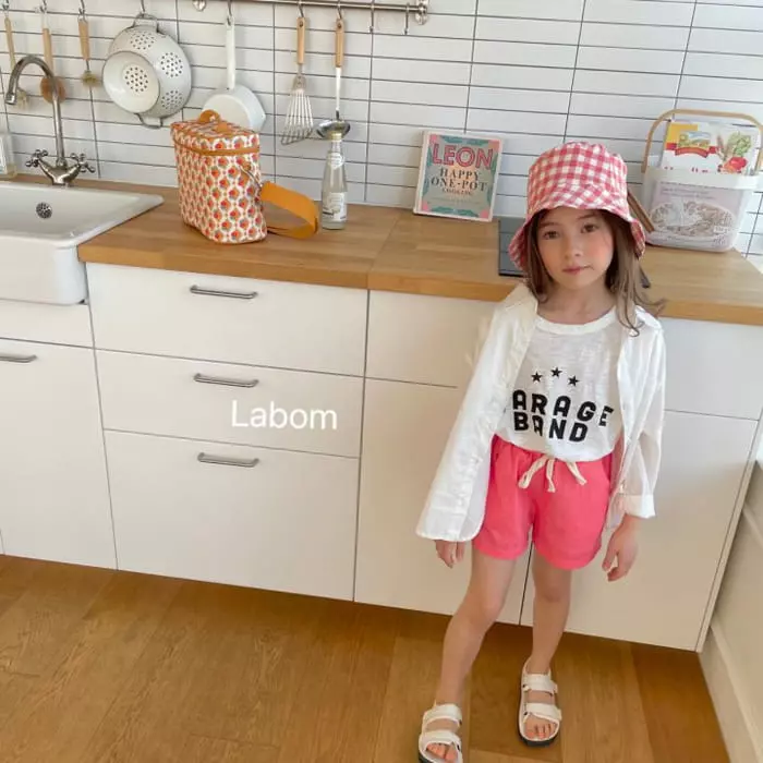 Labom - Korean Children Fashion - #Kfashion4kids - Perry Pigment Shorts - 8
