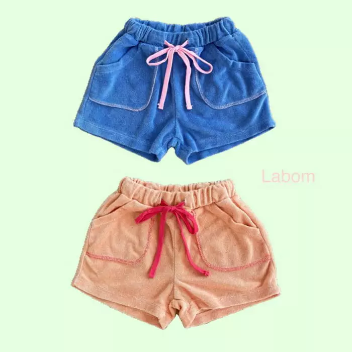 Labom - Korean Children Fashion - #Kfashion4kids - Terry Shorts