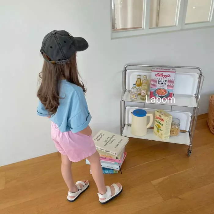 Labom - Korean Children Fashion - #childofig - Beatiful Short Sleeves Tee - 2
