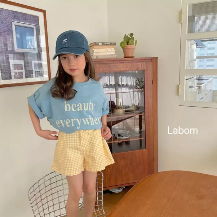 Labom - Korean Children Fashion - #childofig - Beatiful Short Sleeves Tee - 3
