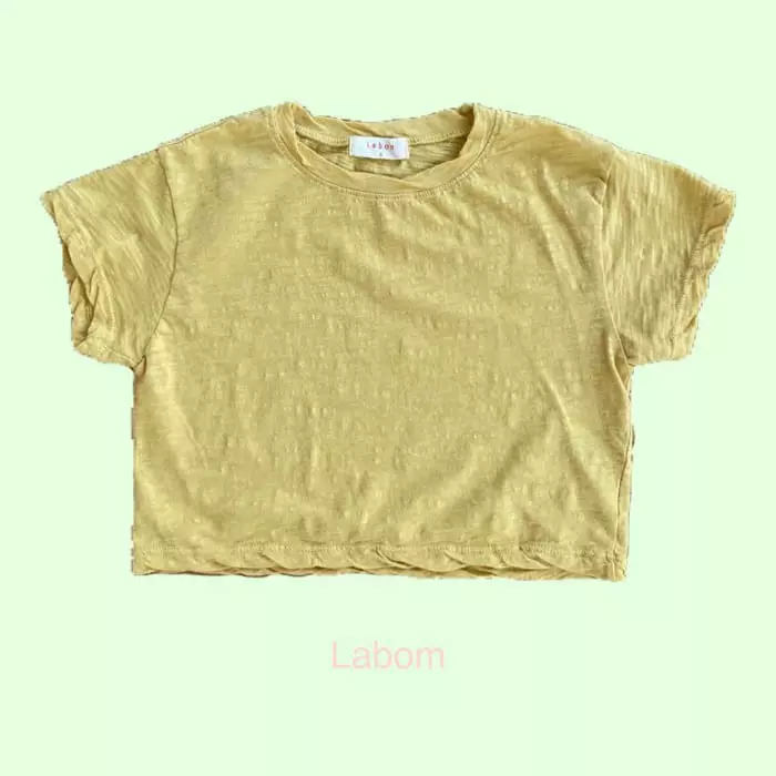 Labom - Korean Children Fashion - #childofig - Eddie Slub Tee - 2