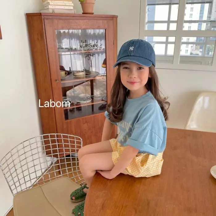 Labom - Korean Children Fashion - #childofig - Beatiful Short Sleeves Tee - 4