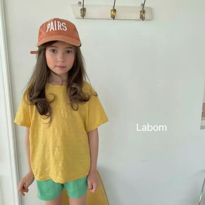 Labom - Korean Children Fashion - #childrensboutique - Eddie Slub Tee - 3