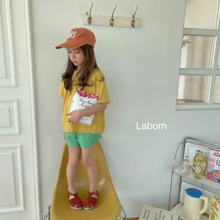 Labom - Korean Children Fashion - #childrensboutique - Eddie Slub Tee - 4