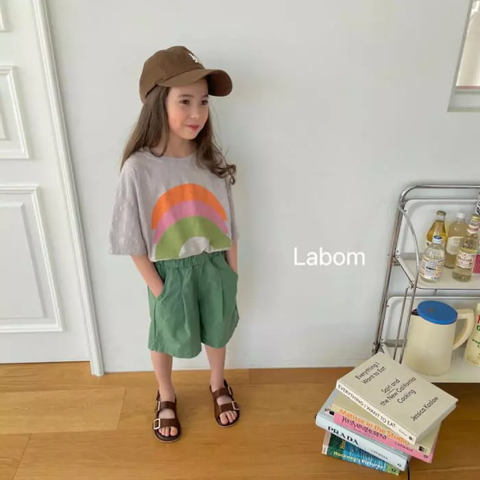 Labom - Korean Children Fashion - #designkidswear - Rainbow Tee - 8