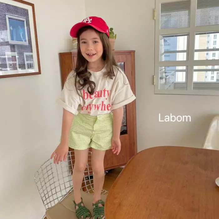 Labom - Korean Children Fashion - #discoveringself - Beatiful Short Sleeves Tee - 6