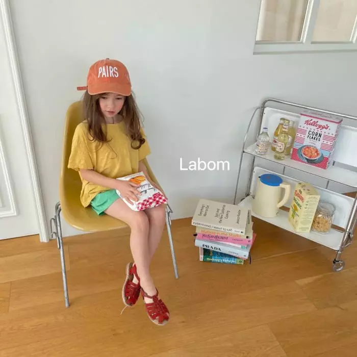 Labom - Korean Children Fashion - #discoveringself - Eddie Slub Tee - 5