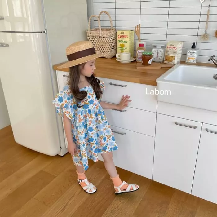 Labom - Korean Children Fashion - #fashionkids - Lala Frill One-piece - 8