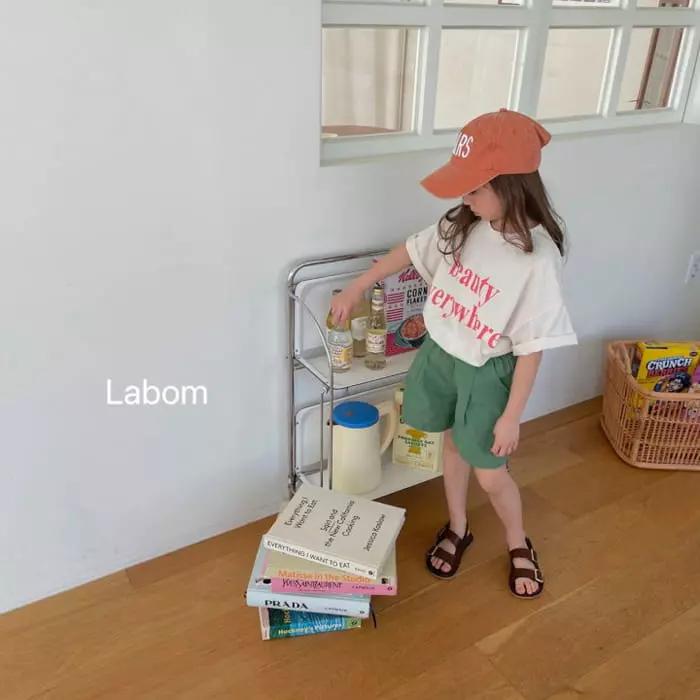 Labom - Korean Children Fashion - #fashionkids - Beatiful Short Sleeves Tee - 7