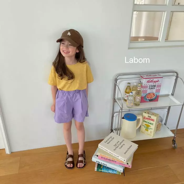 Labom - Korean Children Fashion - #fashionkids - Eddie Slub Tee - 6
